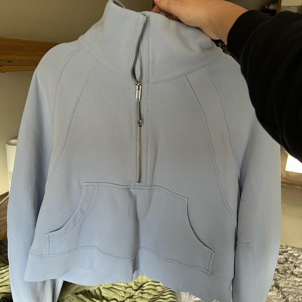 Lululemon funnel neck scuba